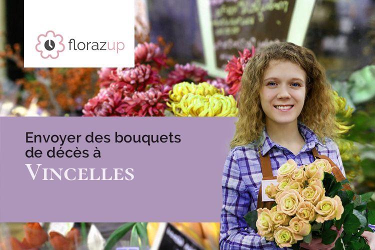 couronnes florales pour une crémation à Vincelles (Saône-et-Loire/71500)