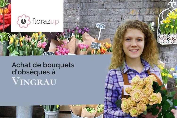 bouquets de fleurs pour une crémation à Vingrau (Pyrénées-Orientales/66600)