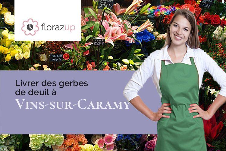 créations florales pour des funérailles à Vins-sur-Caramy (Var/83170)