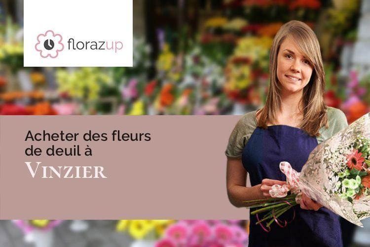 créations de fleurs pour des funérailles à Vinzier (Haute-Savoie/74500)