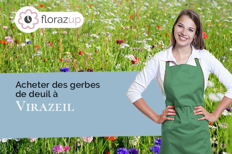 créations de fleurs pour des funérailles à Virazeil (Lot-et-Garonne/47200)