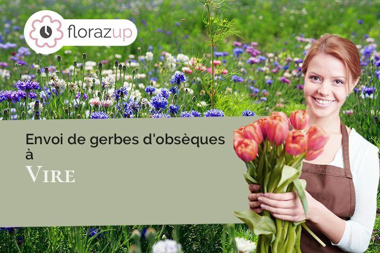 compositions de fleurs pour un deuil à Vire (Saône-et-Loire/71260)