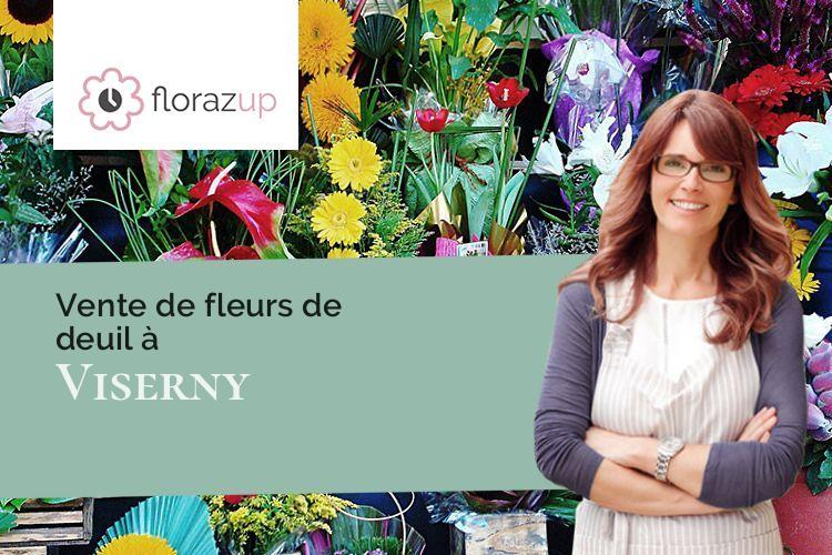 compositions de fleurs pour une crémation à Viserny (Côte-d'Or/21500)