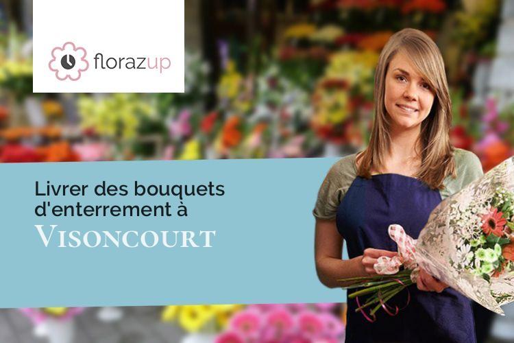 couronnes florales pour une crémation à Visoncourt (Haute-Saône/70300)