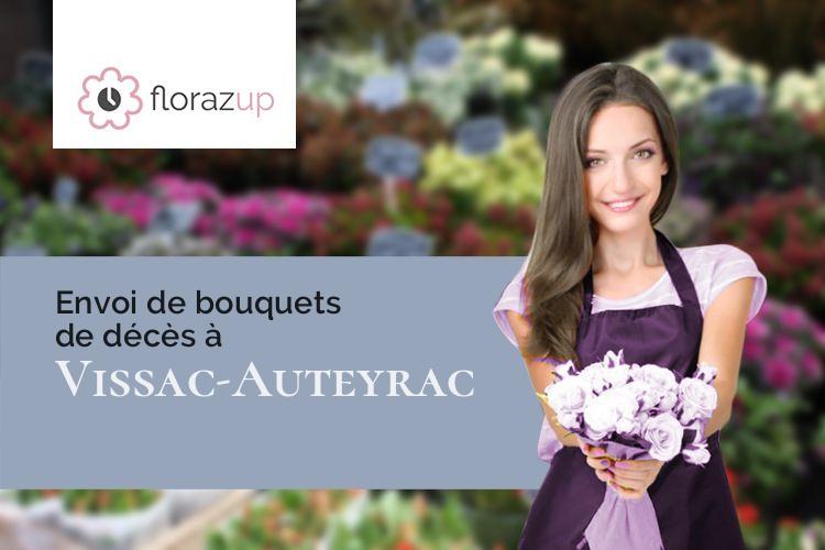 compositions de fleurs pour un deuil à Vissac-Auteyrac (Haute-Loire/43300)