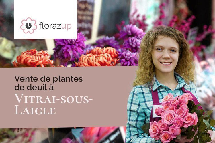 créations de fleurs pour une crémation à Vitrai-sous-Laigle (Orne/61300)