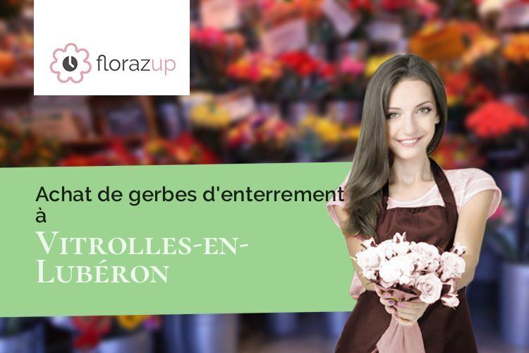 bouquets de fleurs pour une crémation à Vitrolles-en-Lubéron (Vaucluse/84240)