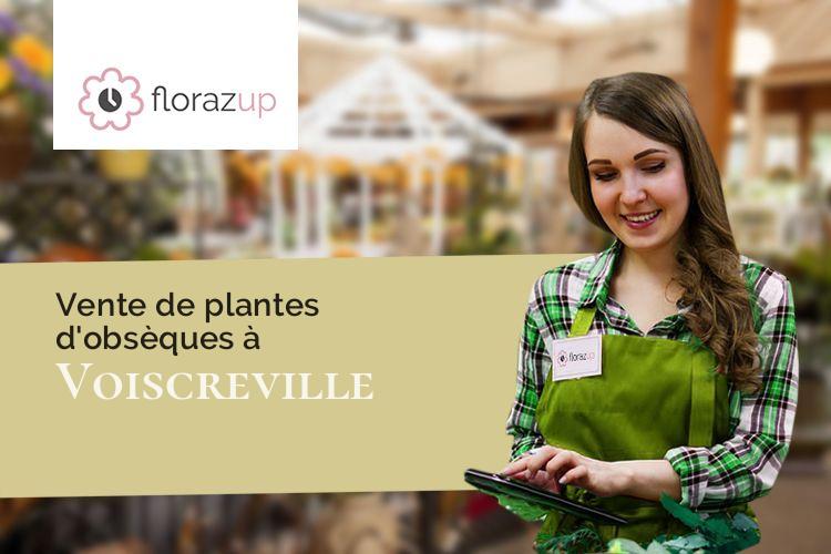 compositions florales pour un deuil à Voiscreville (Eure/27520)