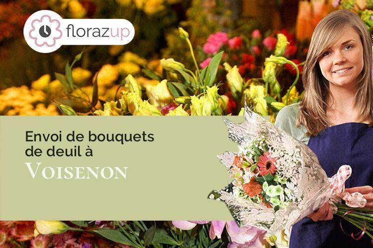coupes de fleurs pour un enterrement à Voisenon (Seine-et-Marne/77950)