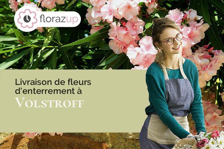 coupes de fleurs pour une crémation à Volstroff (Moselle/57940)