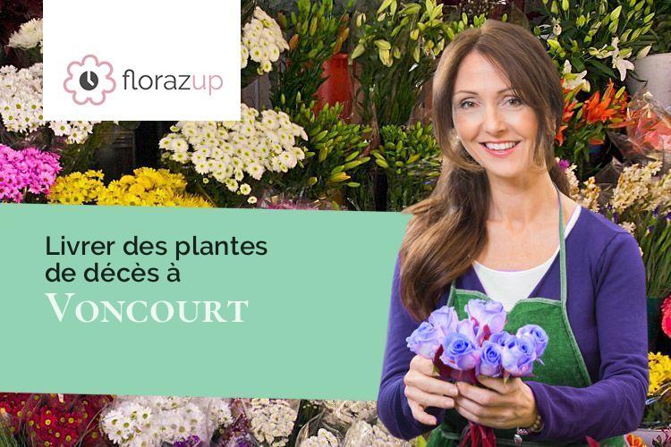 créations de fleurs pour une crémation à Voncourt (Haute-Marne/52500)