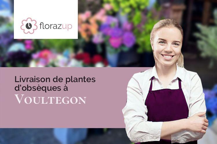 créations de fleurs pour des obsèques à Voultegon (Deux-Sèvres/79150)