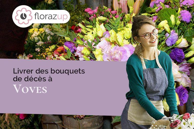 coupes de fleurs pour un décès à Voves (Eure-et-Loir/28150)