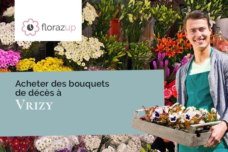 compositions florales pour une crémation à Vrizy (Ardennes/08400)