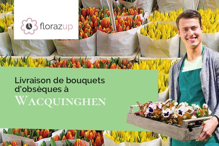 bouquets de fleurs pour une crémation à Wacquinghen (Pas-de-Calais/62250)