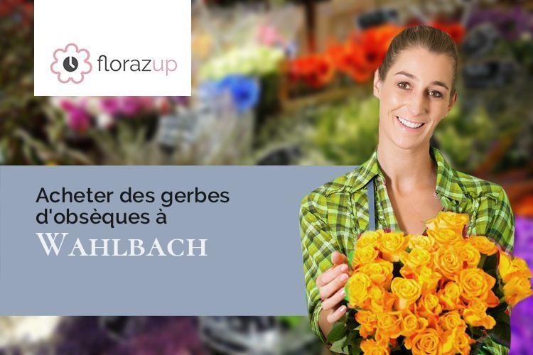 couronnes florales pour une crémation à Wahlbach (Haut-Rhin/68130)