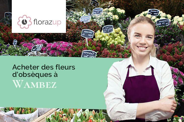 créations de fleurs pour une crémation à Wambez (Oise/60380)