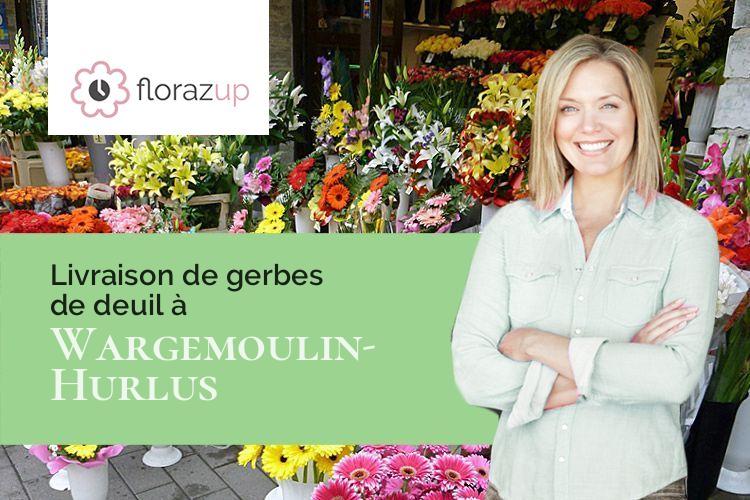 coupes de fleurs pour un décès à Wargemoulin-Hurlus (Marne/51800)