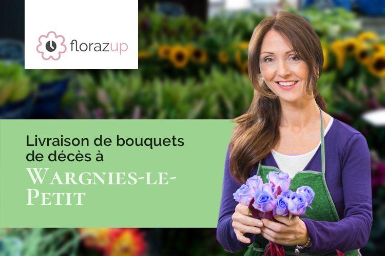 coupes de fleurs pour un enterrement à Wargnies-le-Petit (Nord/59144)