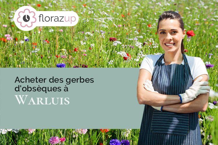 coupes de fleurs pour des funérailles à Warluis (Oise/60430)