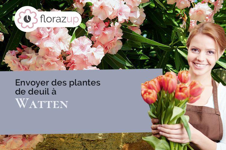gerbes de fleurs pour un enterrement à Watten (Nord/59143)
