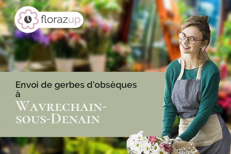 plantes pour des obsèques à Wavrechain-sous-Denain (Nord/59220)