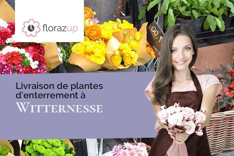 couronnes florales pour une crémation à Witternesse (Pas-de-Calais/62120)