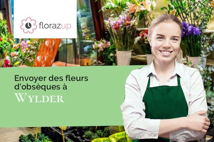 fleurs deuil pour un décès à Wylder (Nord/59380)