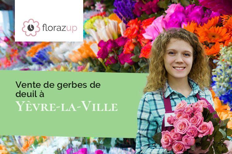 compositions de fleurs pour un deuil à Yèvre-la-Ville (Loiret/45300)