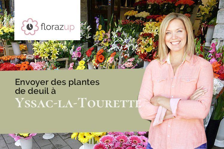 créations florales pour des obsèques à Yssac-la-Tourette (Puy-de-Dôme/63200)