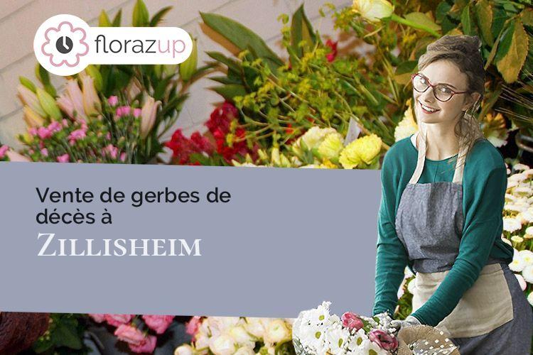 compositions florales pour une crémation à Zillisheim (Haut-Rhin/68720)